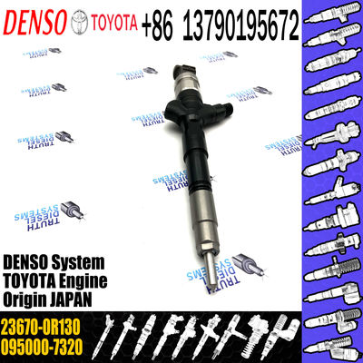 Injector 095000-7320 Common Rail Injection Nozzle 23670-0R130 For Toyota 1AD-FTV 2AD-FTV