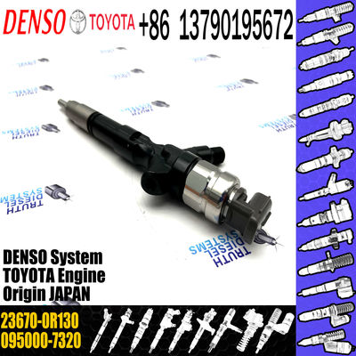 Injector 095000-7320 Common Rail Injection Nozzle 23670-0R130 For Toyota 1AD-FTV 2AD-FTV