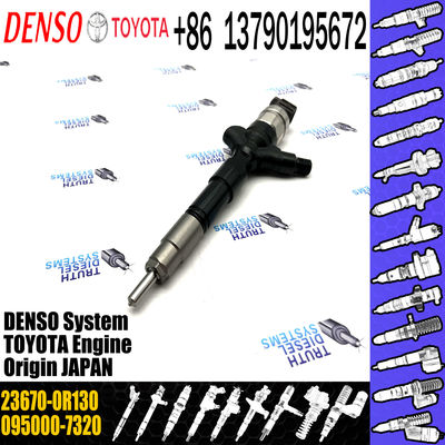Injector 095000-7320 Common Rail Injection Nozzle 23670-0R130 For Toyota 1AD-FTV 2AD-FTV