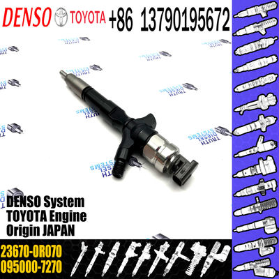 Injector 095000-7270 095000-6040 for TOYOTA 2AD-FTV 23670-0R170 23670-0R120 23670-0R020 23670-0R070