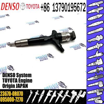 Injector 095000-7270 095000-6040 for TOYOTA 2AD-FTV 23670-0R170 23670-0R120 23670-0R020 23670-0R070