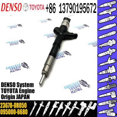 Fuel Injector 095000-6680 Common Rail Injection Nozzle 23670-0R050 For Toyota RAV4 2.0 D