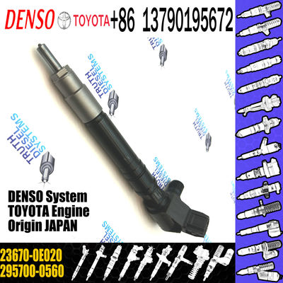 Common Rail Fuel Injector 295700-0560 23670-0E020 For Toyota Hilux 2GD-FTV