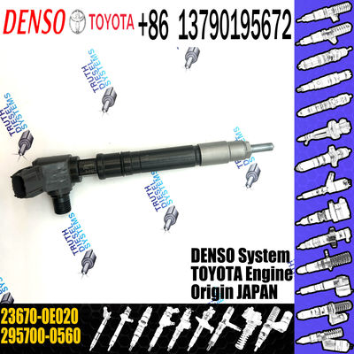 Common Rail Fuel Injector 295700-0560 23670-0E020 For Toyota Hilux 2GD-FTV