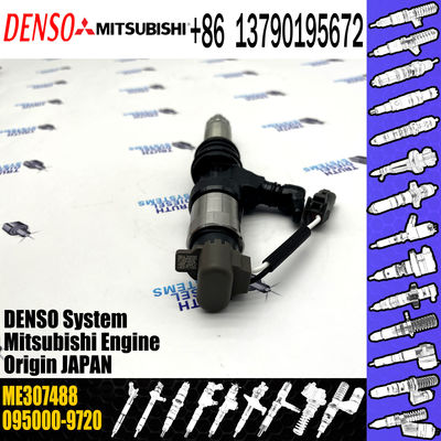 Genuine new engine diesel common rail injector assy 095000-9720 095000-9722 ME307488 for Mitsubishi 6M60