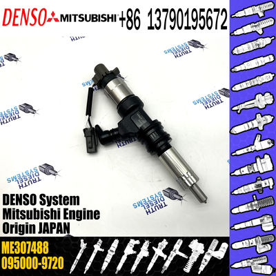 Genuine new engine diesel common rail injector assy 095000-9720 095000-9722 ME307488 for Mitsubishi 6M60