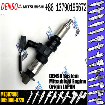 Genuine new engine diesel common rail injector assy 095000-9720 095000-9722 ME307488 for Mitsubishi 6M60