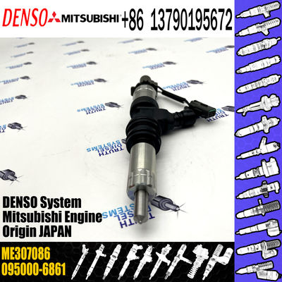Fuel Injector 095000-6860 095000-6861 ME304627 ME307086 For MITSUBISHI FH FK FM 6M60T