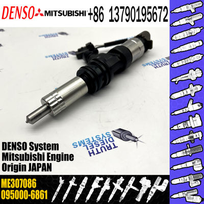 Fuel Injector 095000-6860 095000-6861 ME304627 ME307086 For MITSUBISHI FH FK FM 6M60T