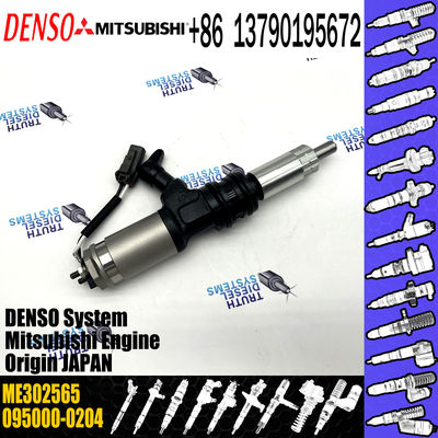 Assembly 095000-0204 Common Rail Diesel Engine Injector ME302565 For MITSUBISHI