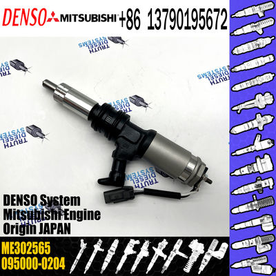 Assembly 095000-0204 Common Rail Diesel Engine Injector ME302565 For MITSUBISHI