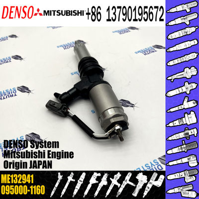 Common Rail Fuel Injector 095000-1160  ME132941 For Mitsubishi Fuso 6M60 7.5 d