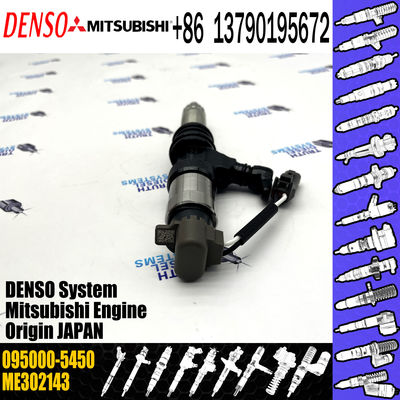 Injector 0950005450 9709500-545 095000-5450 ME302143 For MITSUBISHI FUSO 6m60 engine