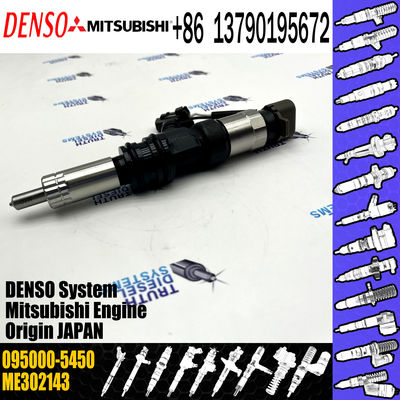 Injector 0950005450 9709500-545 095000-5450 ME302143 For MITSUBISHI FUSO 6m60 engine