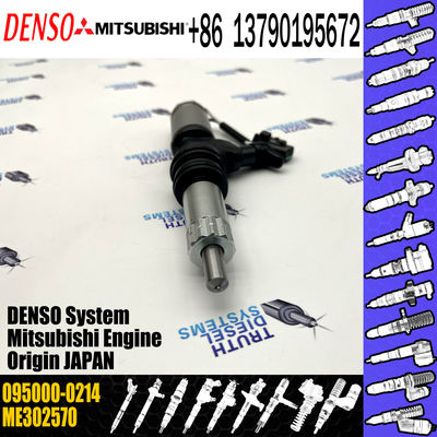 injector 095000-0214 095000-0212 095000-0213 for MITSUBISHI FH FK FM M60T ME132938 ME302570