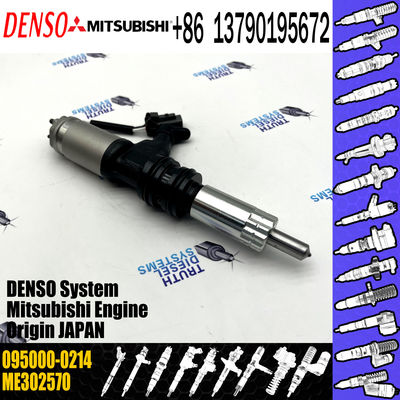 injector 095000-0214 095000-0212 095000-0213 for MITSUBISHI FH FK FM M60T ME132938 ME302570