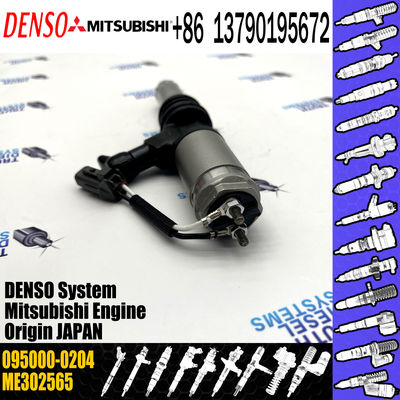 Diesel Common Rail Fuel injector 095000-0200 095000-0203 095000-0204 for MITSUBISHI ME302565