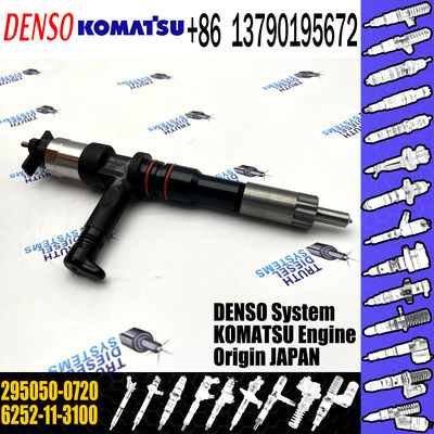 China made cheap diesel injector 295050-0720 For Komatsu 6252-11-3100 6252113100