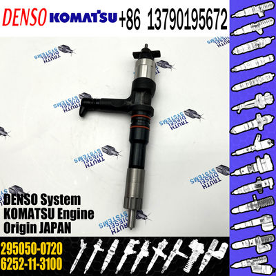 China made cheap diesel injector 295050-0720 For Komatsu 6252-11-3100 6252113100