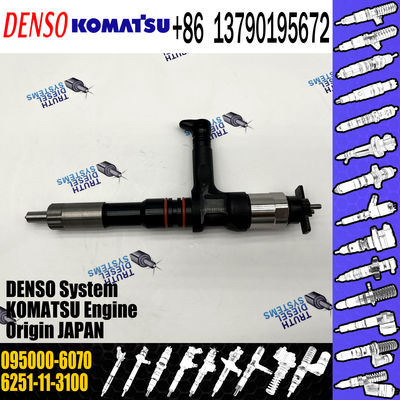 Fuel Injector 0950006070 6251113100 6251-11-3100 095000-6070