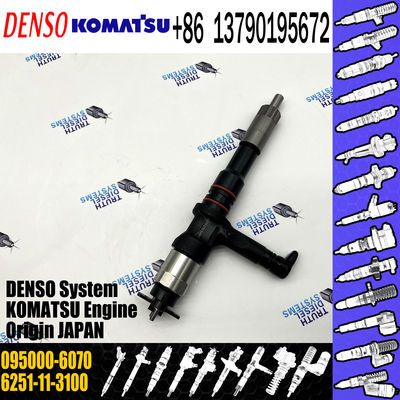 Fuel Injector 0950006070 6251113100 6251-11-3100 095000-6070