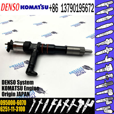 Fuel Injector 0950006070 6251113100 6251-11-3100 095000-6070