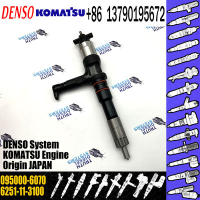 Fuel Injector 0950006070 6251113100 6251-11-3100 095000-6070