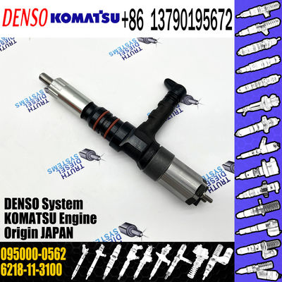 Injector 9709500-056 095000-0561 095000-0562 for KOMATSU pc400-7 WA500-6 6218-11-3101 6218-11-3100