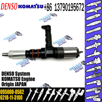 Injector 9709500-056 095000-0561 095000-0562 for KOMATSU pc400-7 WA500-6 6218-11-3101 6218-11-3100
