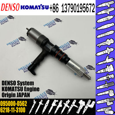 Injector 9709500-056 095000-0561 095000-0562 for KOMATSU pc400-7 WA500-6 6218-11-3101 6218-11-3100