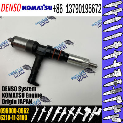 Injector 9709500-056 095000-0561 095000-0562 for KOMATSU pc400-7 WA500-6 6218-11-3101 6218-11-3100