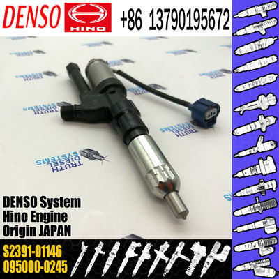 For HINO K13C 23910-1145 23910-1146 S2391-01146 Diesel Fuel Injectors 095000-0240 095000-0244 095000-0245