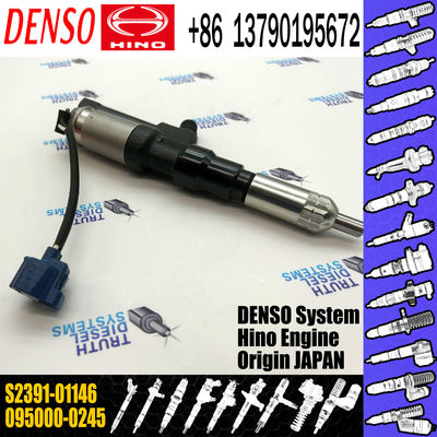 For HINO K13C 23910-1145 23910-1146 S2391-01146 Diesel Fuel Injectors 095000-0240 095000-0244 095000-0245