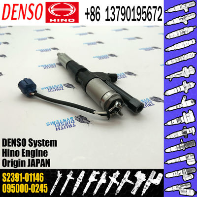 For HINO K13C 23910-1145 23910-1146 S2391-01146 Diesel Fuel Injectors 095000-0240 095000-0244 095000-0245