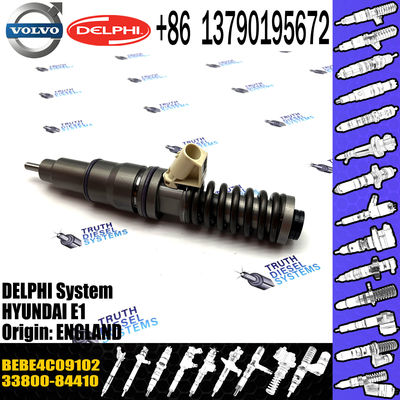 Diesel engine fuel injector 33800-84410 BEBE4C09102 with genuine quality