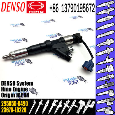 Injector 23670-E0220 295050-0490 injector for HINO high quality durable injector nozzle 23670-E0220 295050-0490