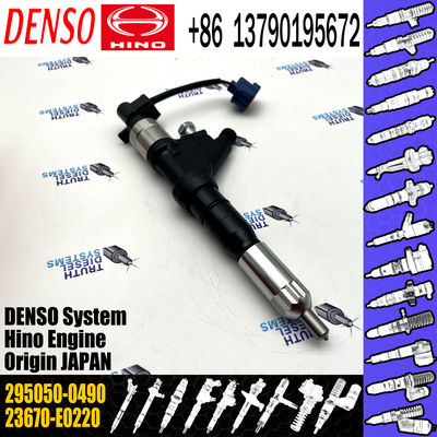 Injector 23670-E0220 295050-0490 injector for HINO high quality durable injector nozzle 23670-E0220 295050-0490