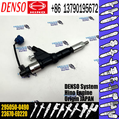 Injector 23670-E0220 295050-0490 injector for HINO high quality durable injector nozzle 23670-E0220 295050-0490