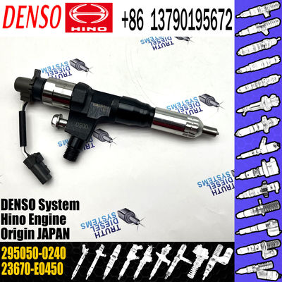Injector 295050-0920 295050-0240 For HINO J08E 23670-E0540 23670-E0450 23670 E0450