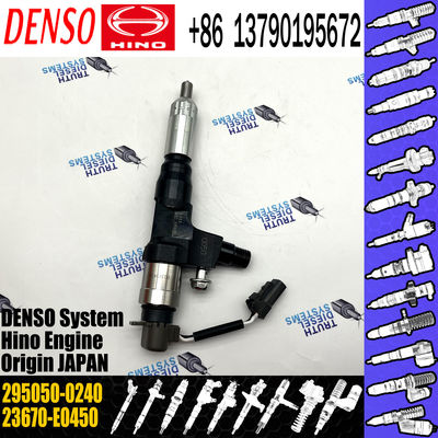 Injector 295050-0920 295050-0240 For HINO J08E 23670-E0540 23670-E0450 23670 E0450