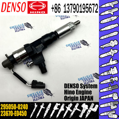 Injector 295050-0920 295050-0240 For HINO J08E 23670-E0540 23670-E0450 23670 E0450