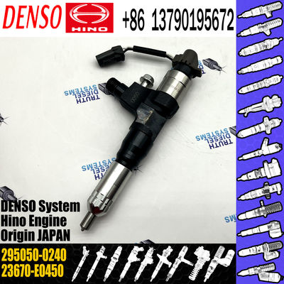 Injector 295050-0920 295050-0240 For HINO J08E 23670-E0540 23670-E0450 23670 E0450