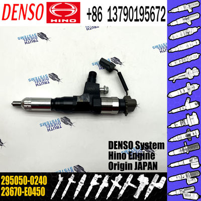 Injector 295050-0920 295050-0240 For HINO J08E 23670-E0540 23670-E0450 23670 E0450