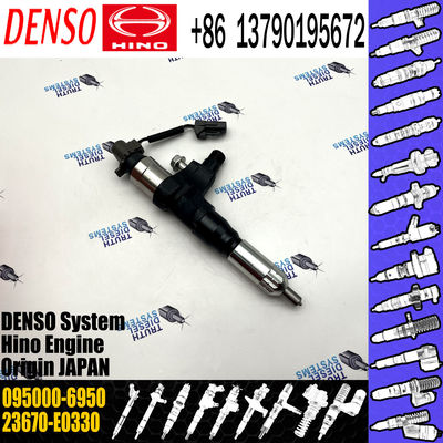 Common rail fuel injector 095000-6950 095000-6951 095000-6952 for HINO J05D 23670-E0330
