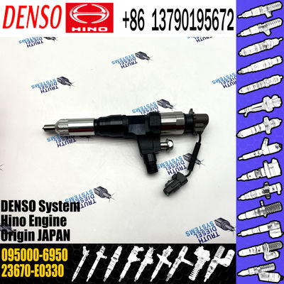 Common rail fuel injector 095000-6950 095000-6951 095000-6952 for HINO J05D 23670-E0330