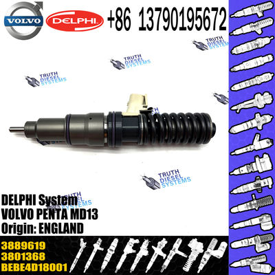 High Quality Diesel Fuel Injector 3801368 3889619 BEBE4D18001 For VOL PENTA MD13