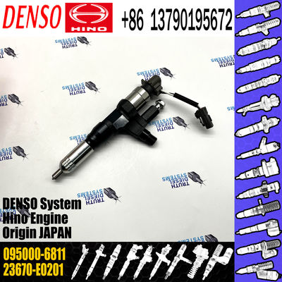 095000-6811 High Quality Common Rail Injector 0950006811 095000-6812 095000-6813 For 23670-E0201