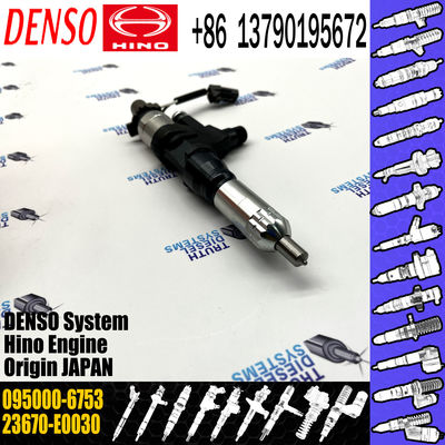 Injector 295050-1170 095000-6750 095000-6753 For HINO J08E 23670-E0030 23670-E0031