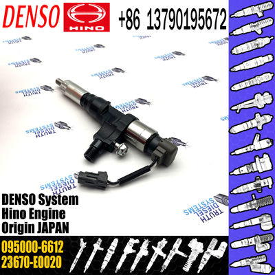 Common Rail Injector 095000-6612 095000-6613 23670-E0020 For HINO J08E