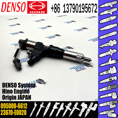 Common Rail Injector 095000-6612 095000-6613 23670-E0020 For HINO J08E